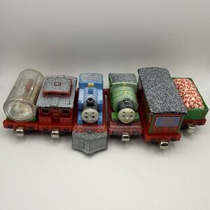 Thomas & Friends Holiday Christmas Thomas & Percy‎ Lot Of 6 Learning Curve Metal